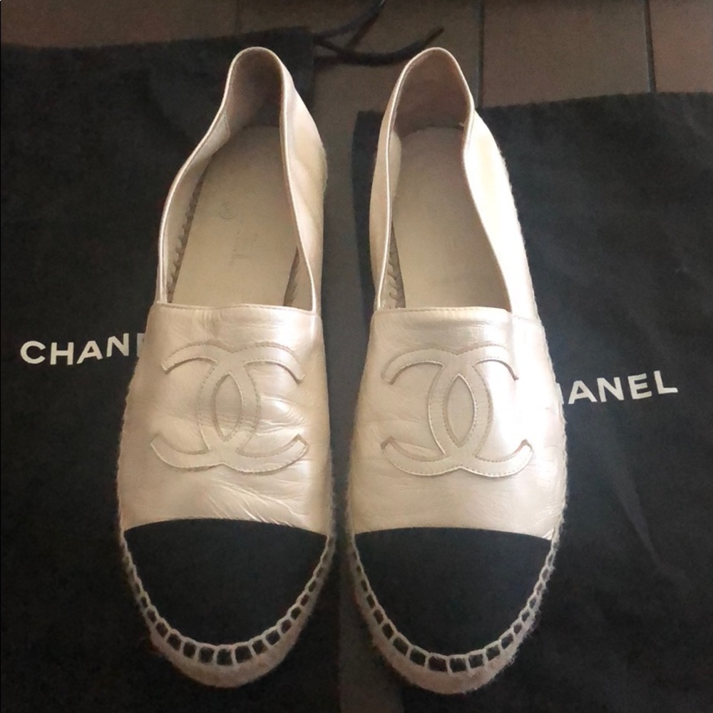 Chanel Shoe | Chanel Espadrille - Picture 1 of 3